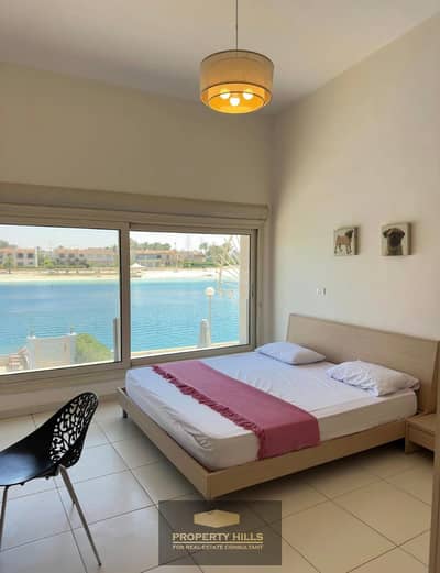 للبيع شالية متشطب غرفتين Lake View عند مارينا اليخوت في مارينا