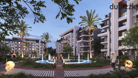A stunning apartment with 3 rooms for sale at an unbeatable price in the most prestigious and distinctive compound in October, in front of Zewail University