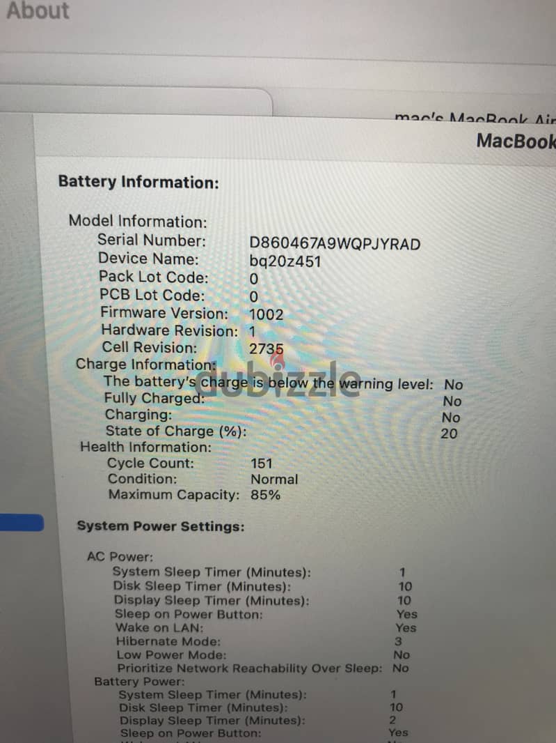 MAC AIR M1 2