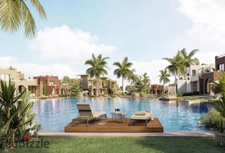DUPLEX DIRECT ON LAGOON & SEA VEIW FOR SALE IN MAKADI HEIGHTS NEW GOUNA WITH ONLY 5% DOWN PAYMENT - ORASOM RED SEA !!