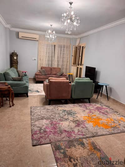 Furnished apartment for rent - October Paradise   Area: 140m  Floor: First  3 air conditioners 