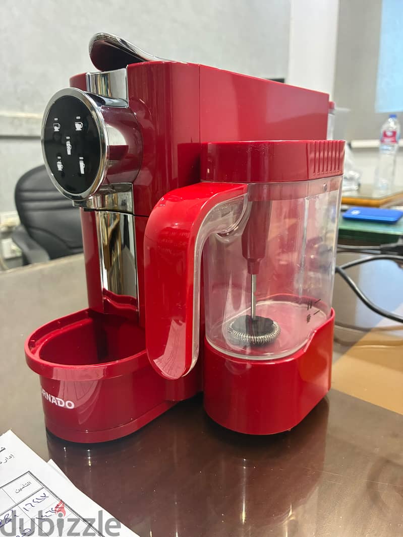 Tornado capsules half automatic espresso coffee machine 2