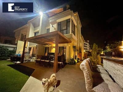 With a Prime View Fully Finished Luxury Villa for Sale in Sodic Villette - New Cairo