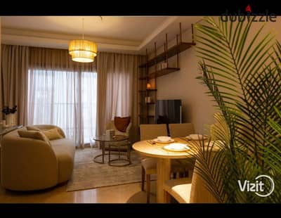 Enjoy a distinctive stay in a two-bedroom apartment within the Zed compound.