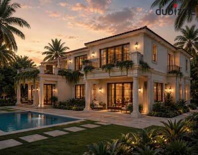 For sale via a 10-year installment plan: A 250m² twin house with a 10% down payment. Located in New Zayed (Green Belt area), facing Beverly Hills.