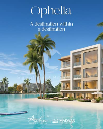 LAST OPPORTUNITY | Serviced Chalet | Sea & Lagoon View | 0% Down Payment Over 10 Years | Azha Ras El Hekma
