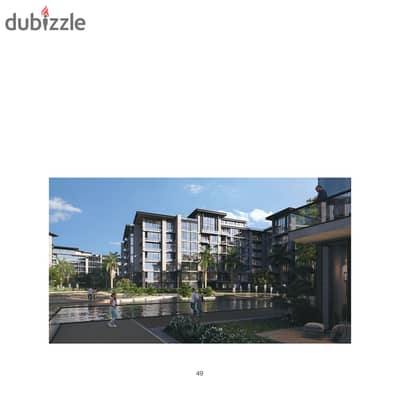 Full finishing 2 rooms apartment in Waterway West  | Waterway West - 140m²