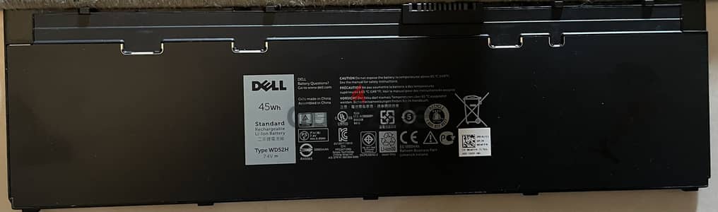 بطارية لابتوب Dell Type WD52H أصلية وجديدة تماما