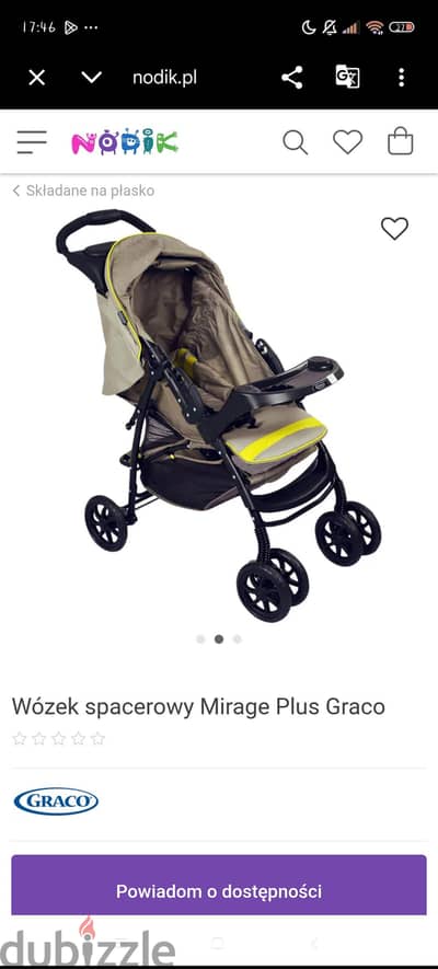 Stroller graco