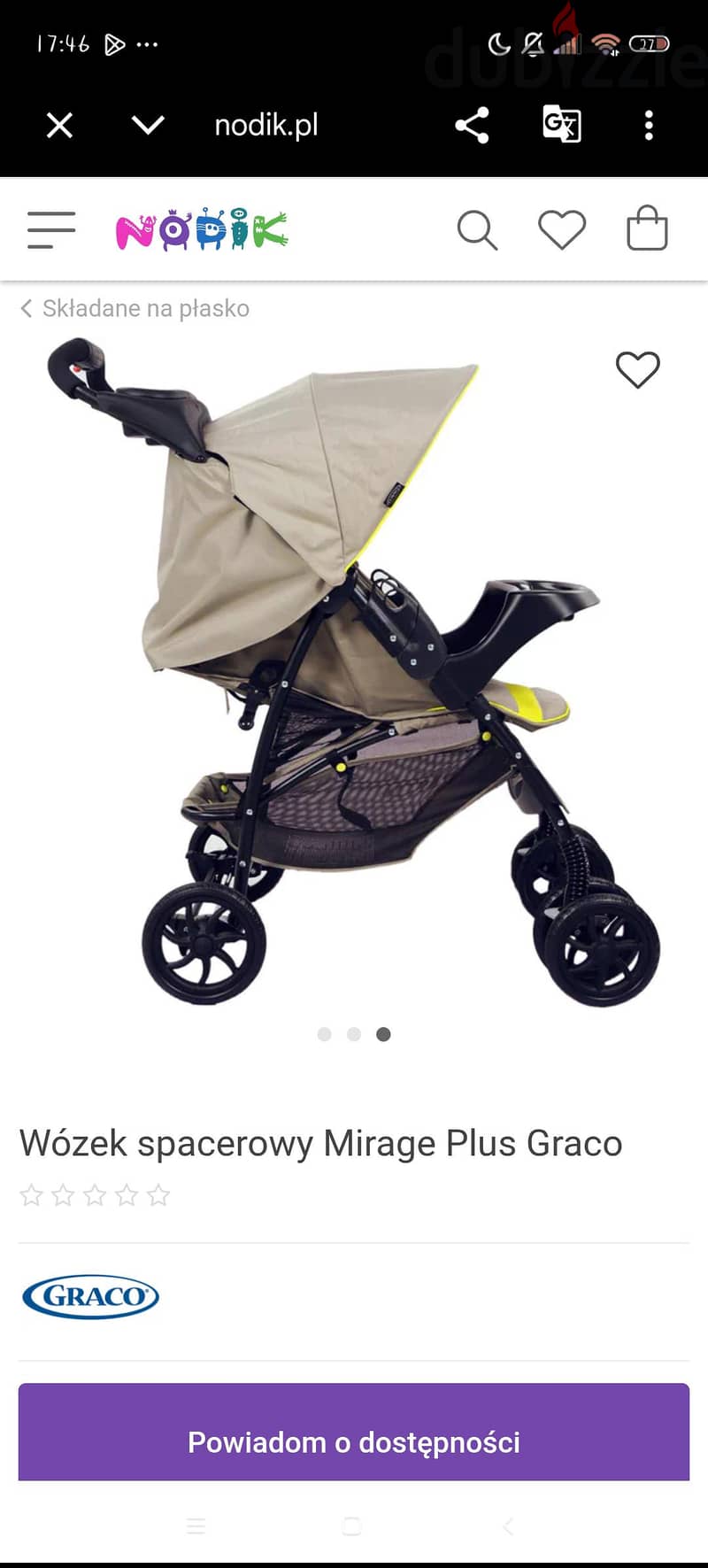 Stroller graco 1