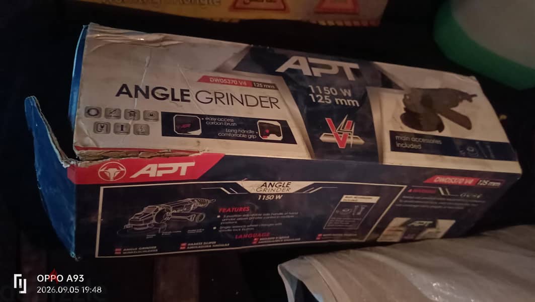 angle power grinder apt 1