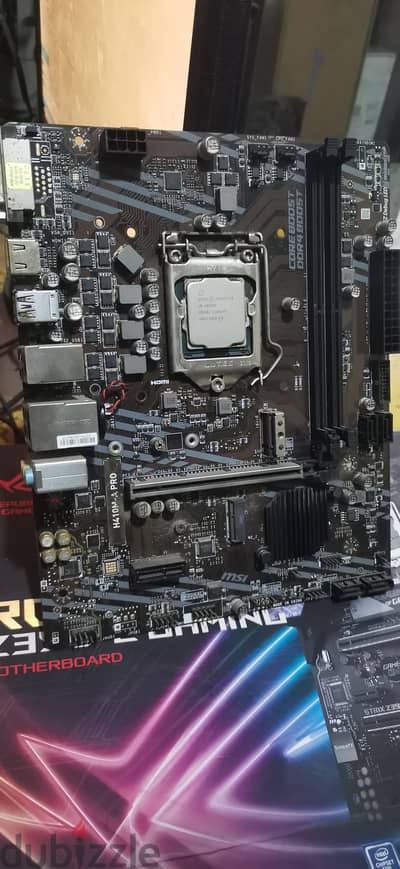 H410 MSI + I3 10100F