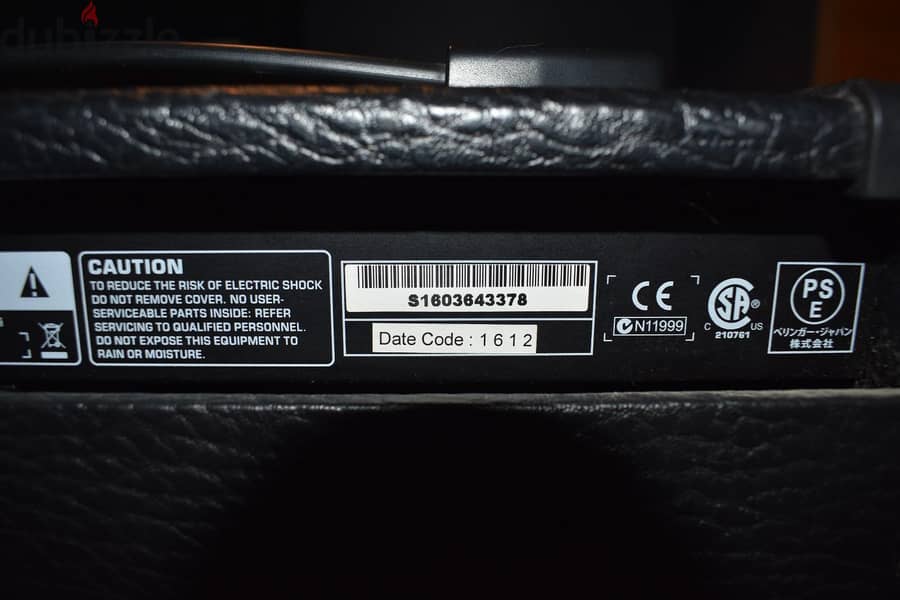 Behringer Ultratone KT108 15-watt amplifier 3