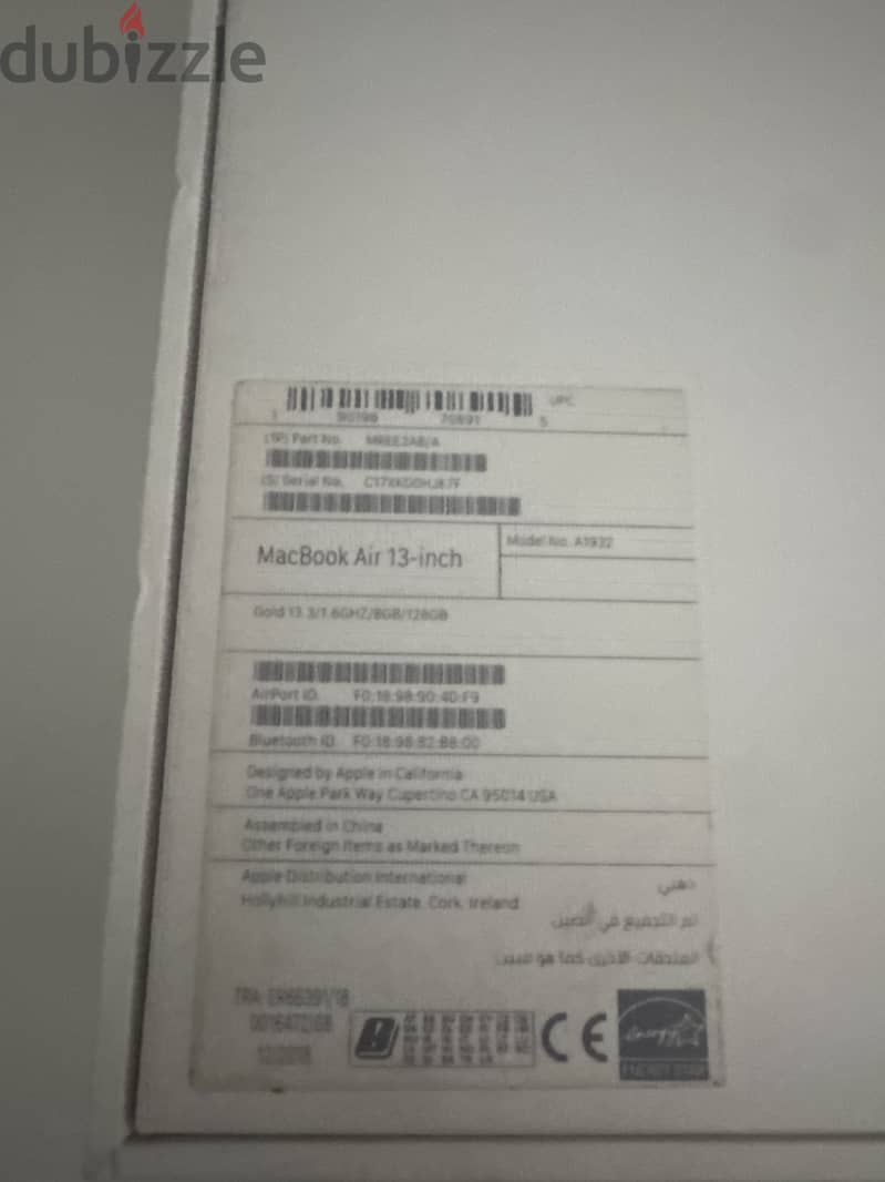 Macbook air 13 inch 2