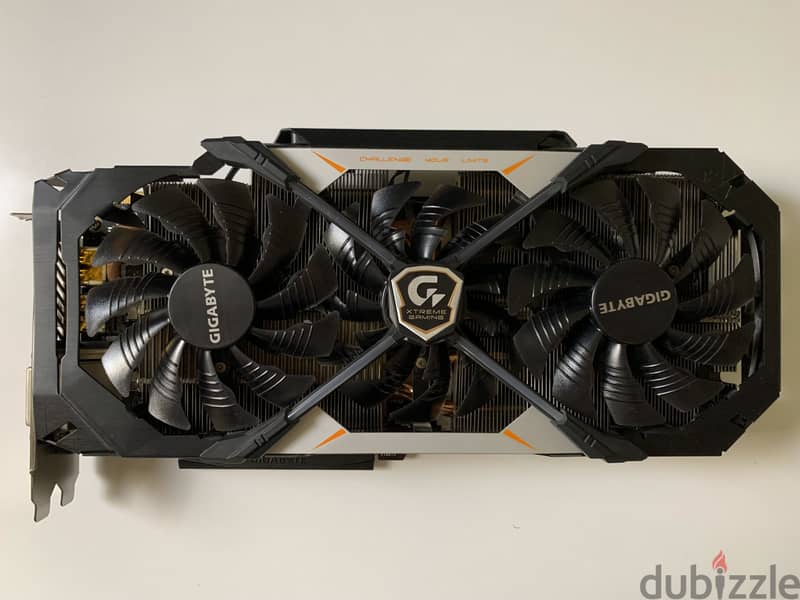 GTX 1080 8GB VRAM XTREME GAMING 1