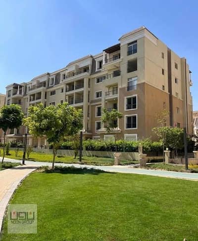 Studio apartment ready for viewing, with a stunning view, at the lowest price in Sarai Compound, opposite Madinaty.
