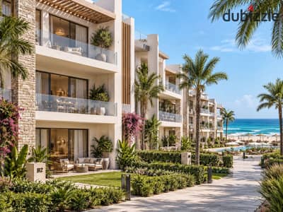 Duplex 220m First Row Overlooking the Sea - Full Sea View - Bella Vento Al-Jalala - Finished and Delivery in 6 Months - Discount 25%