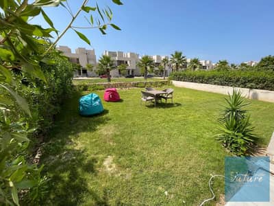 Chalet for Sale in Hacienda Bay Ground Floor with Garden Bedrooms 3 Bathrooms Prime Location Direct Pool View Fully Furnished Hacienda Bay, North Coast