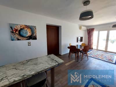 chalet 115m Located on the First Island by the Sea Walking Distance to the Beach fully finished mountain view ras el hekma north coast