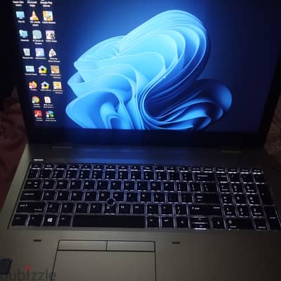 لابتوب hp probook 650g   cori7 G8 15.5 بوصه