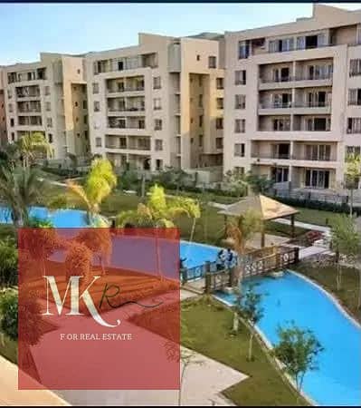 للبيع شقة 4 غرف في كمبوند ذا سكوير التجمع الخامس نيو كايروقرب هايد بارك فيو لاند سكيب The Square Compound New Cairo
