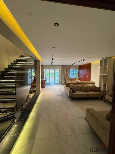 I Villa Garden 3 Bedrooms Resale Ultra Super Lux Compound Mountain View October Park 6 October