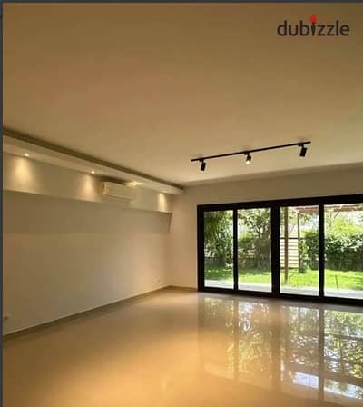 Fully finished ground-floor apartment with a 98 sqm garden in New Zayed, located next to Emaar and SODIC.