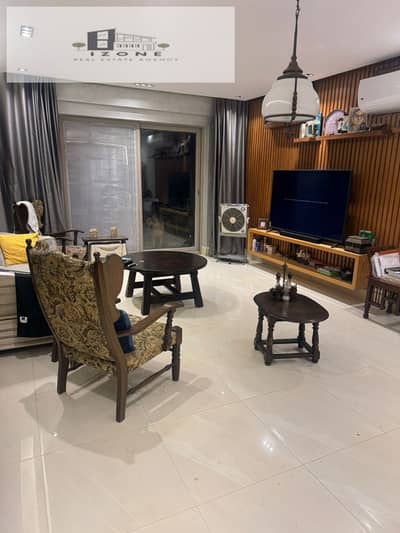 Apartment for Rent Fully Furnished in Galleria Moon New Cairo, 135 sqm, 2 Bedrooms, 2 Bathrooms