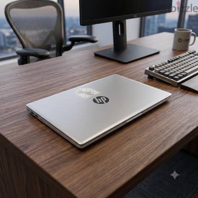 لابتوب HP استعمال شهر واحد بحاله ممتازه!
