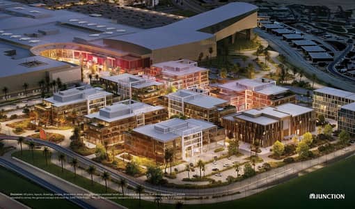 مكتب إداري 82 متر للبيع في JUNCTION | مرحلة جديدة بجوار Mall of Egypt وعلى طريق الواحات | مقدم 10% وتقسيط حتى 8 سنوات
