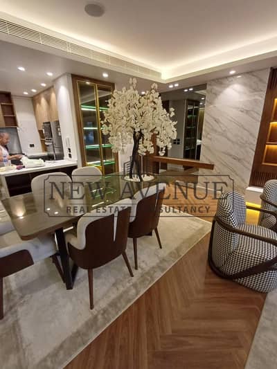 144m apartment for sale with Lake view fully furnished in lake view compound new cairo