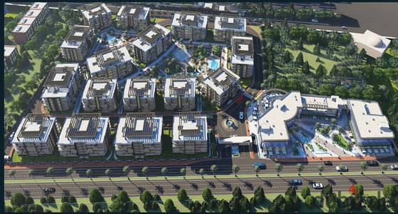 80 sqm apartment for sale in Westra, directly on Zewail Road, Hadayek October. Prime investment with 5% down payment and installments up to 8 years.