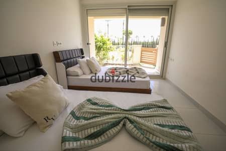 Resale Chalet for Sale with Immediate Delivery, Fully Finished & Furnished, with Sea View in Marassi Marina