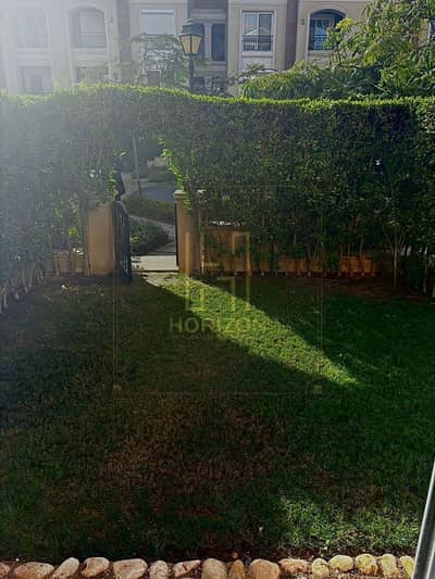 Best price Semi furnished Studio with garden for Rent Regents Park New Cairo