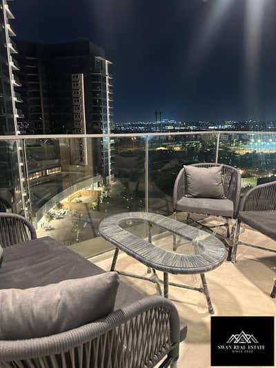 Luxury 255m² Furnished Apartment in ZED Towers | 4 Master Bedrooms + Nanny Room | Panoramic ZED Park Views, Pool, Gym & Parking in Sheikh Zayed 150K