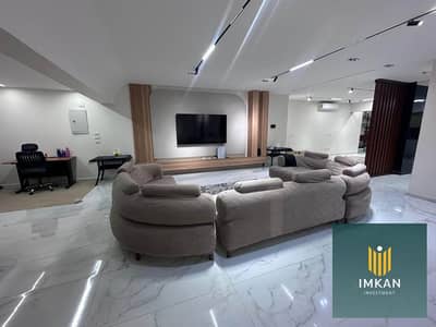 Apartment for sale in the New Administrative Capital—specifically at Al Maqsad Walk—featuring 3 bedrooms and ultra-super-lux finishing. Available for