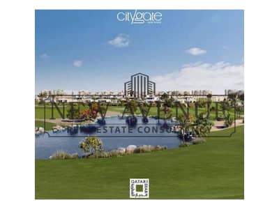 Apartment 5 minutes away from AUC Finished 5 % Downpayment and Flexible Installments in City Gate New Cairo By Qatari Diar