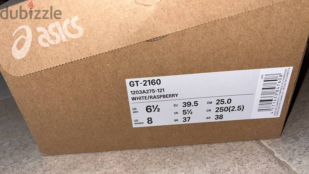 Asics gt 2160 new original 7