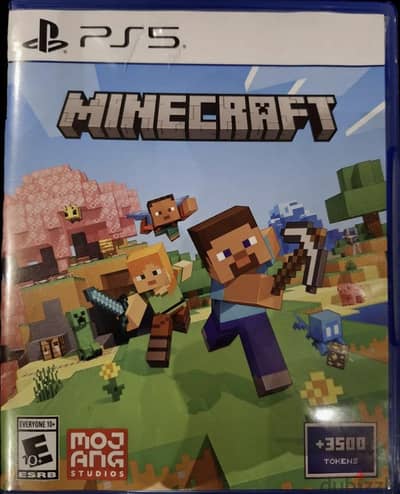 Minecraft PS5 Edition (+3500 Tokens) حالة ممتازة