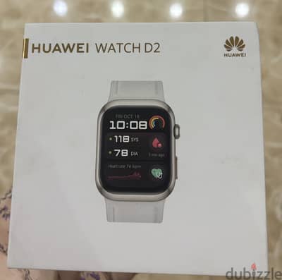 ساعة HUAWEI WATCH D2 الأصلية (النسخة الذهبية)