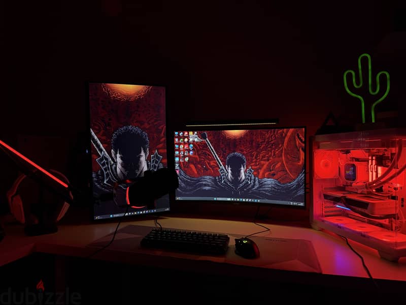 High-End White Gaming PC 1