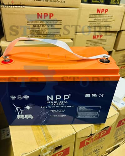 بطاريه NPP الجل با افضل سعر واستلام فوري و بكميات للتواصل 01032877225
