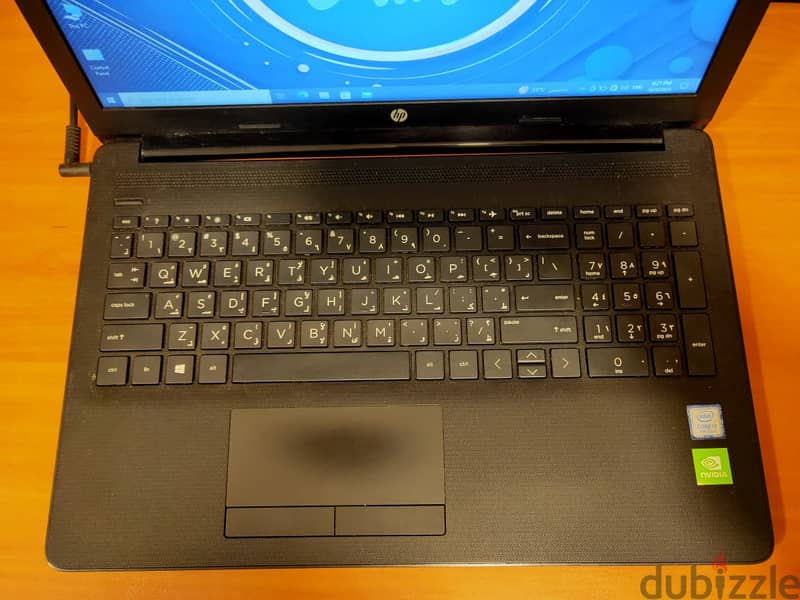 hp core i3 جيل سابع+nvidia mx110 2gb 2