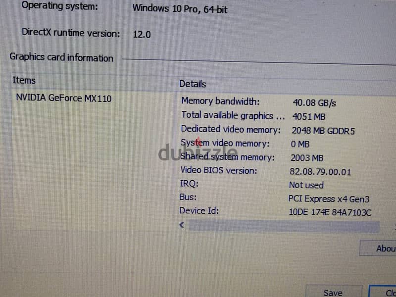 hp core i3 جيل سابع+nvidia mx110 2gb 8