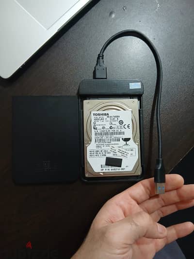 TOSHIBA HDD2 Hard disk 640 GB-هارد ديسك توشيبا 640 جيجا , حالة ممتازة