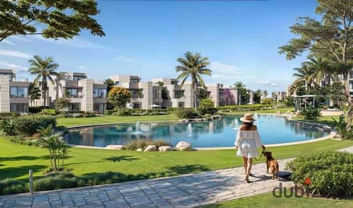 Lowest Price Apartment 2 bedrooms in O West Orascom For Sale Over 10 Years Payment - Prime View!  In Sheikh Zayed - October - Palm Hills - Owest