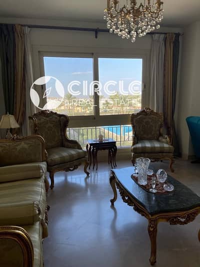 Semi-Furnished 225m 3 Bedroom Apartment on 3rd Floor with Ultra Prime Panoramic Golf & Landscape View for Sale in Uptown Cairo - The Sierras