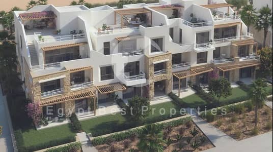 Last 4 Bedrooms Chalet Available with Prime View in Swan Lake Gouna Only 5% Downpayment & Installment up to 6 Years