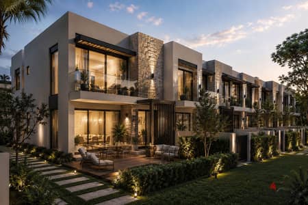 Moon Hills 5 - Townhouse 241m + Garden 88m - Family House with Private Garden and Installments over 10 Years