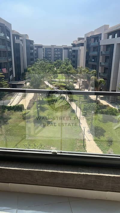 apartment 178m for sale in B15 with kitchen and air-conditioners view wide garden - madinaty
